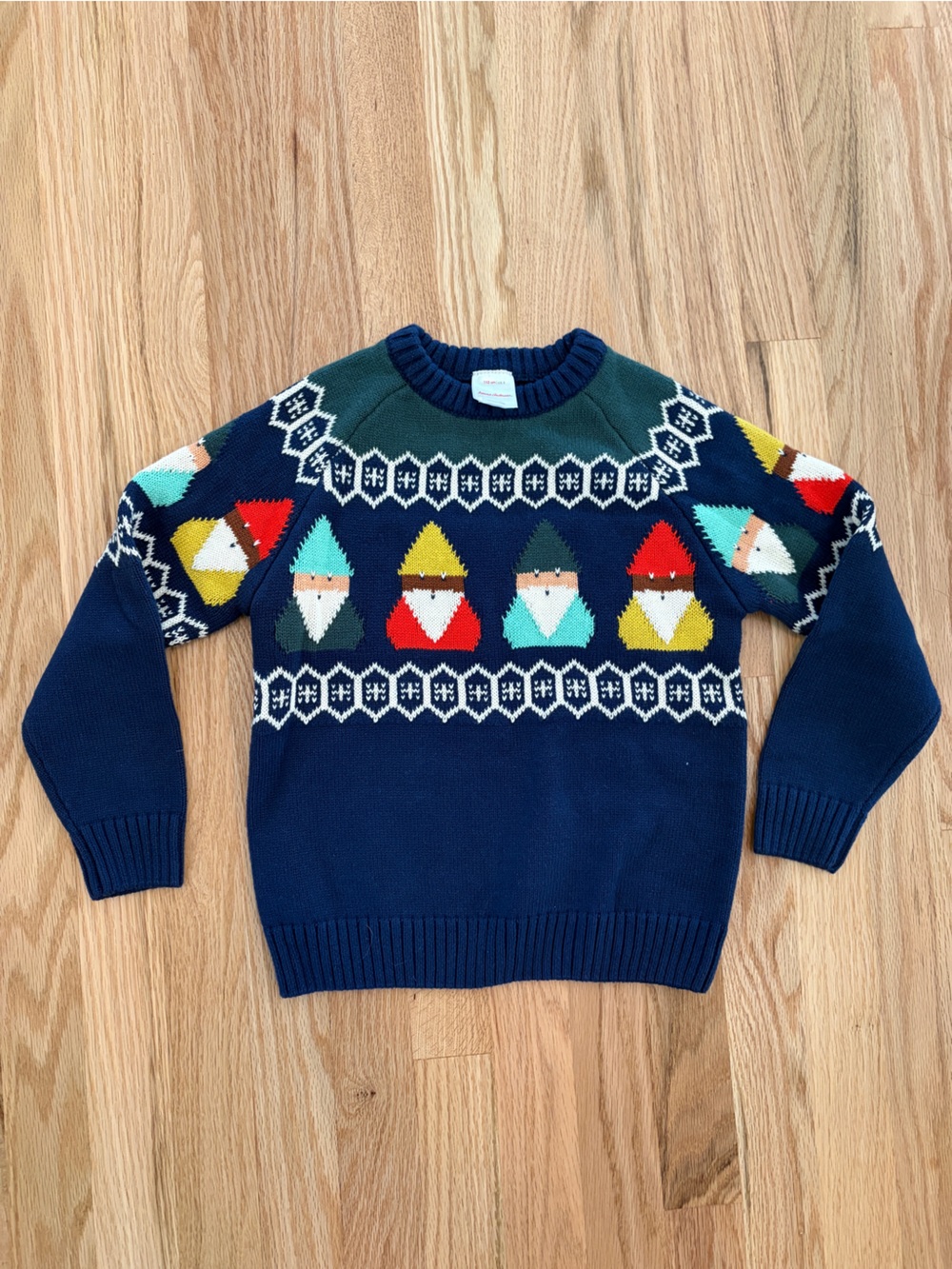 Hanna Andersson cotton gnome sweater